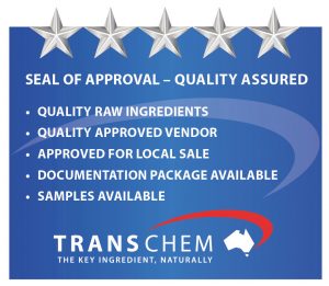 TransChem seal fo Approval - the five S's